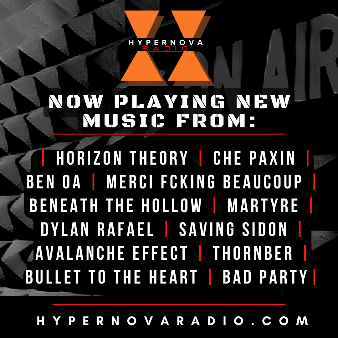 NEW MUSIC ON HYPERNOVA RADIO – 05.23.23